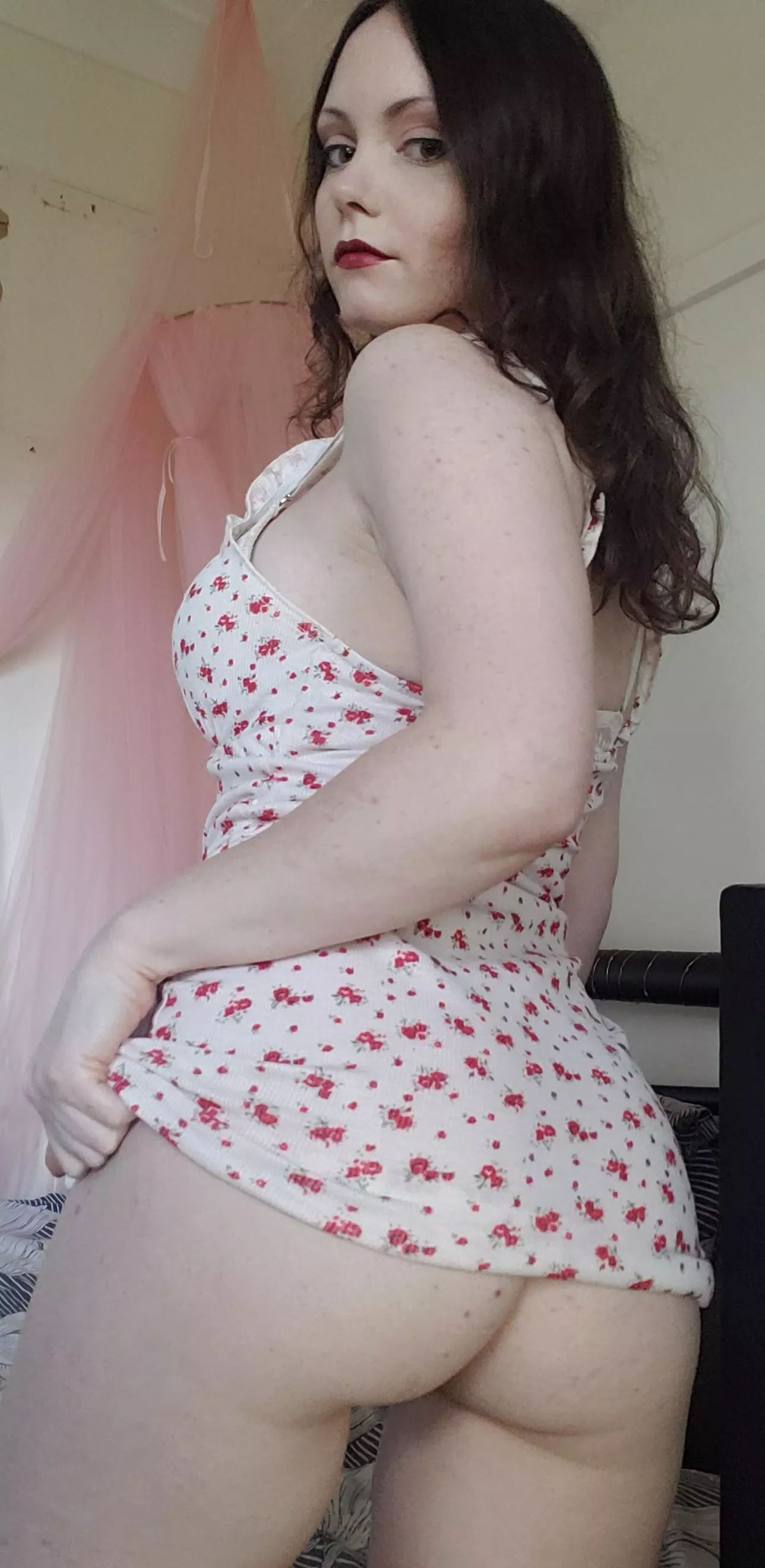 I love going commando under cute sundresses