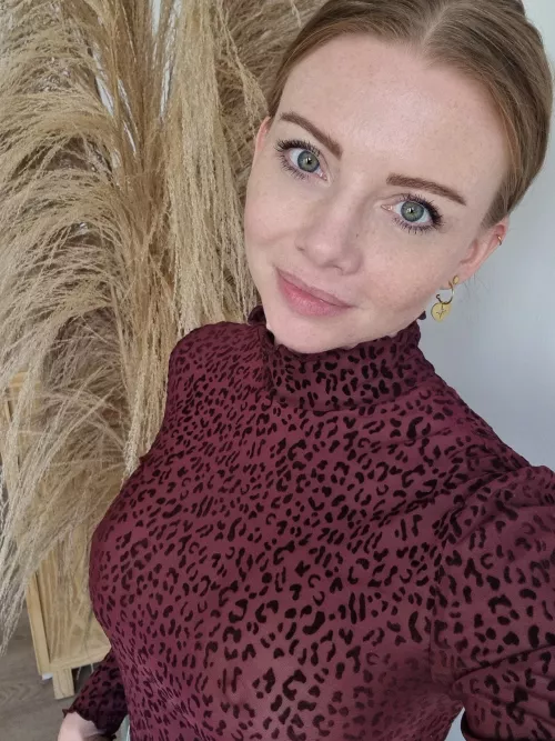 I love this top. It always takes a while before they notice..