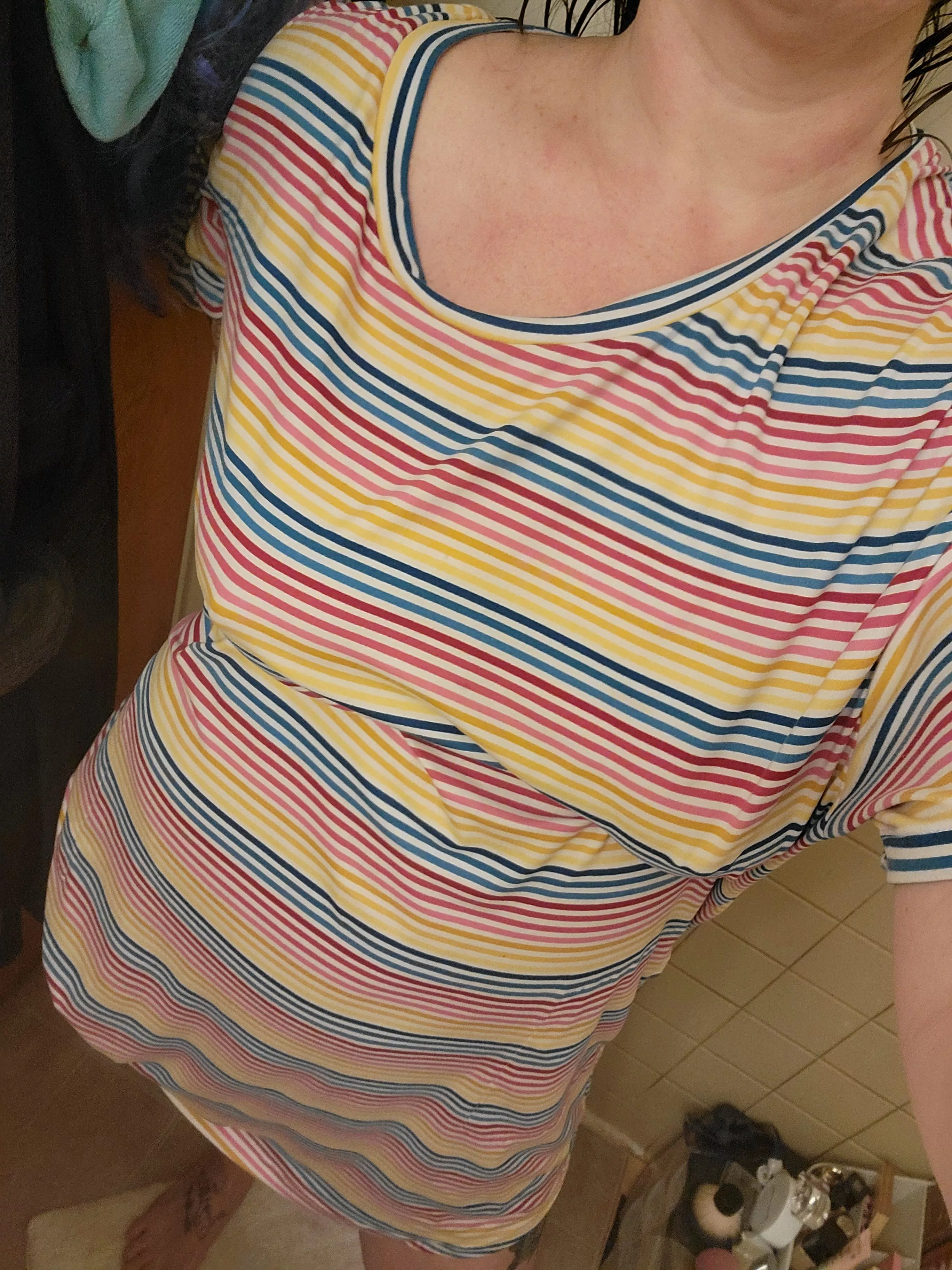 I prefer nightgowns over lingerie, with nothing underneath of course.