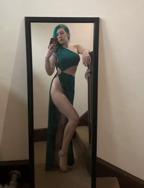 [IG] New high slit dress