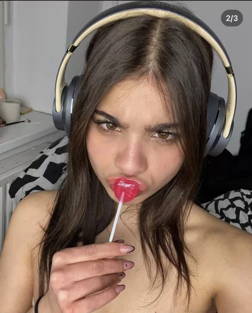 Imagine it without the lolly😍