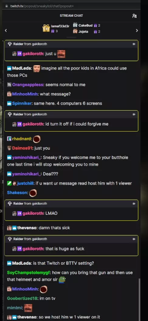 Is there a way to turn this off (from Receiver or Raider side)? I don't want to have this annoying highlight if I chat after raiding someone :')