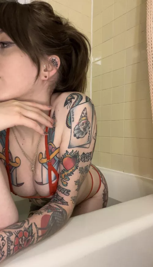 join me in the bath? ❤️