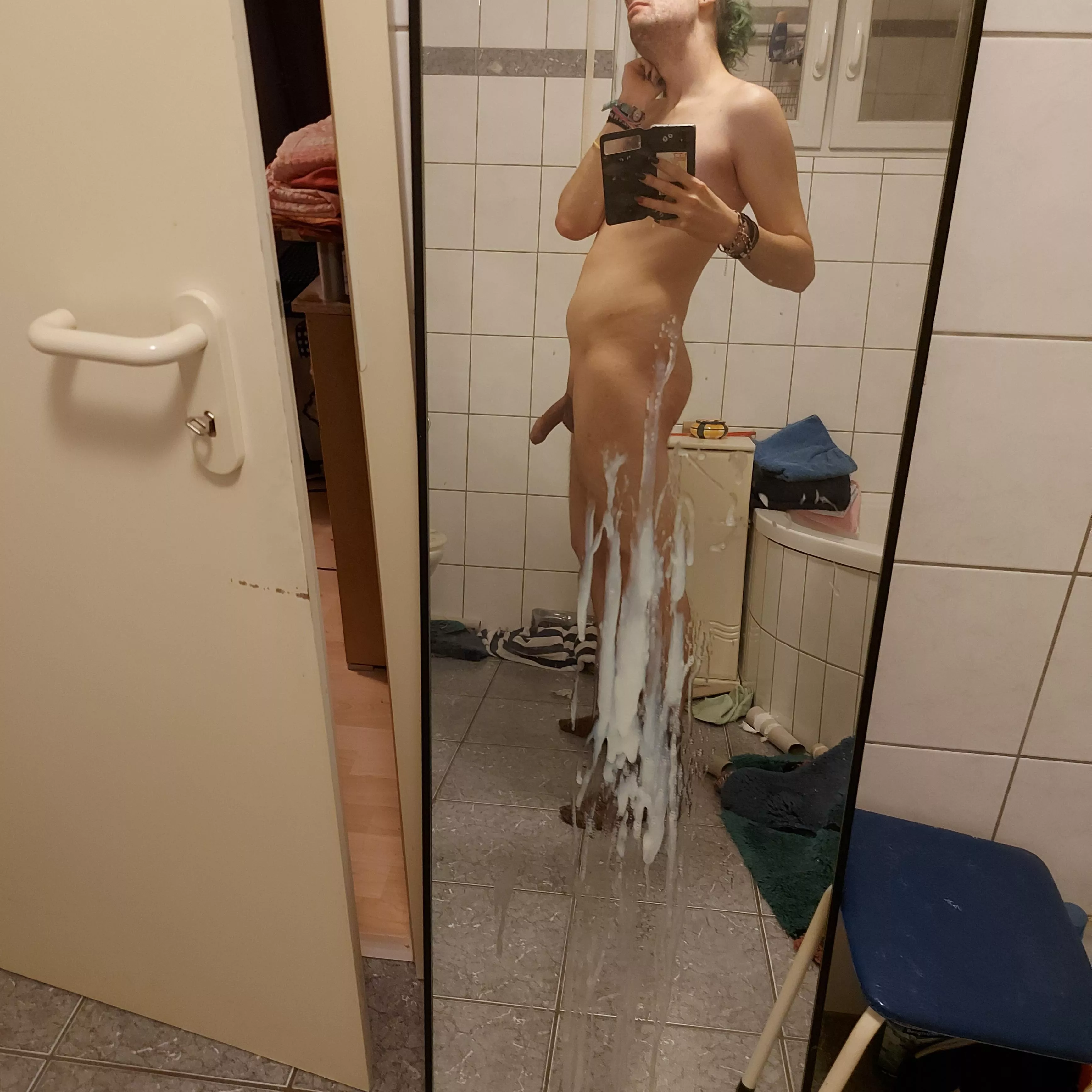 Just some thick cum.