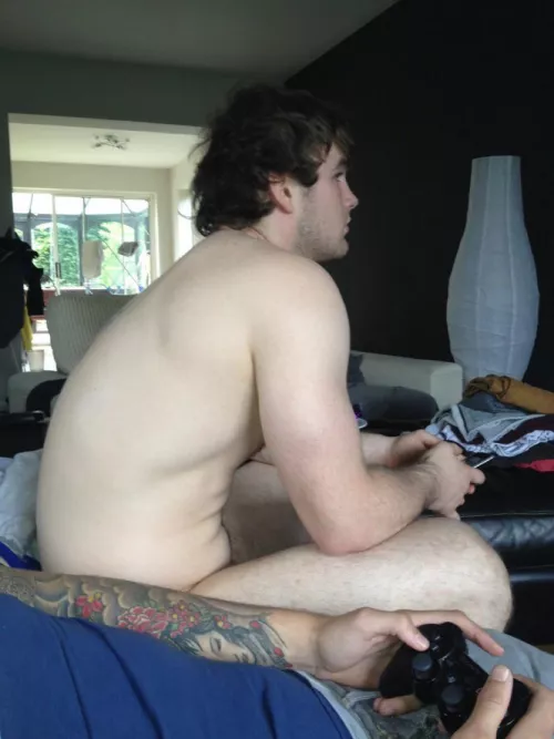 just two bros playing fifa strip