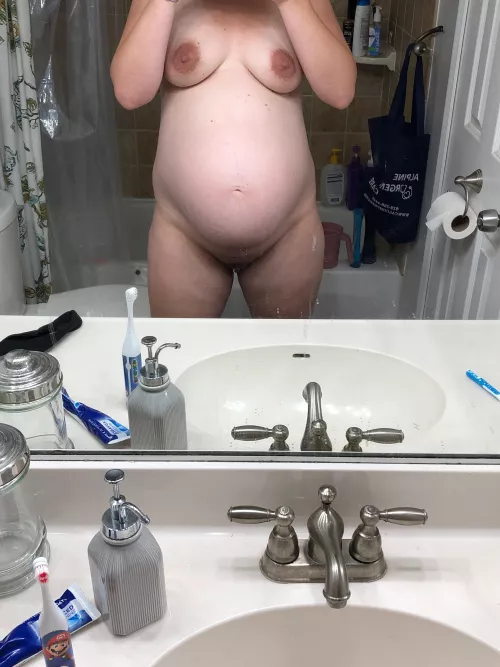 Just updating hubby on my black baby I’m growing for him!!!