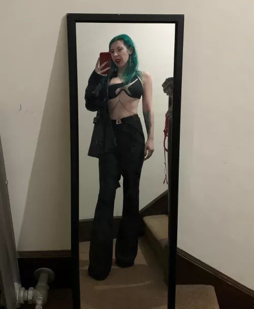 Leather look [comments not dms]