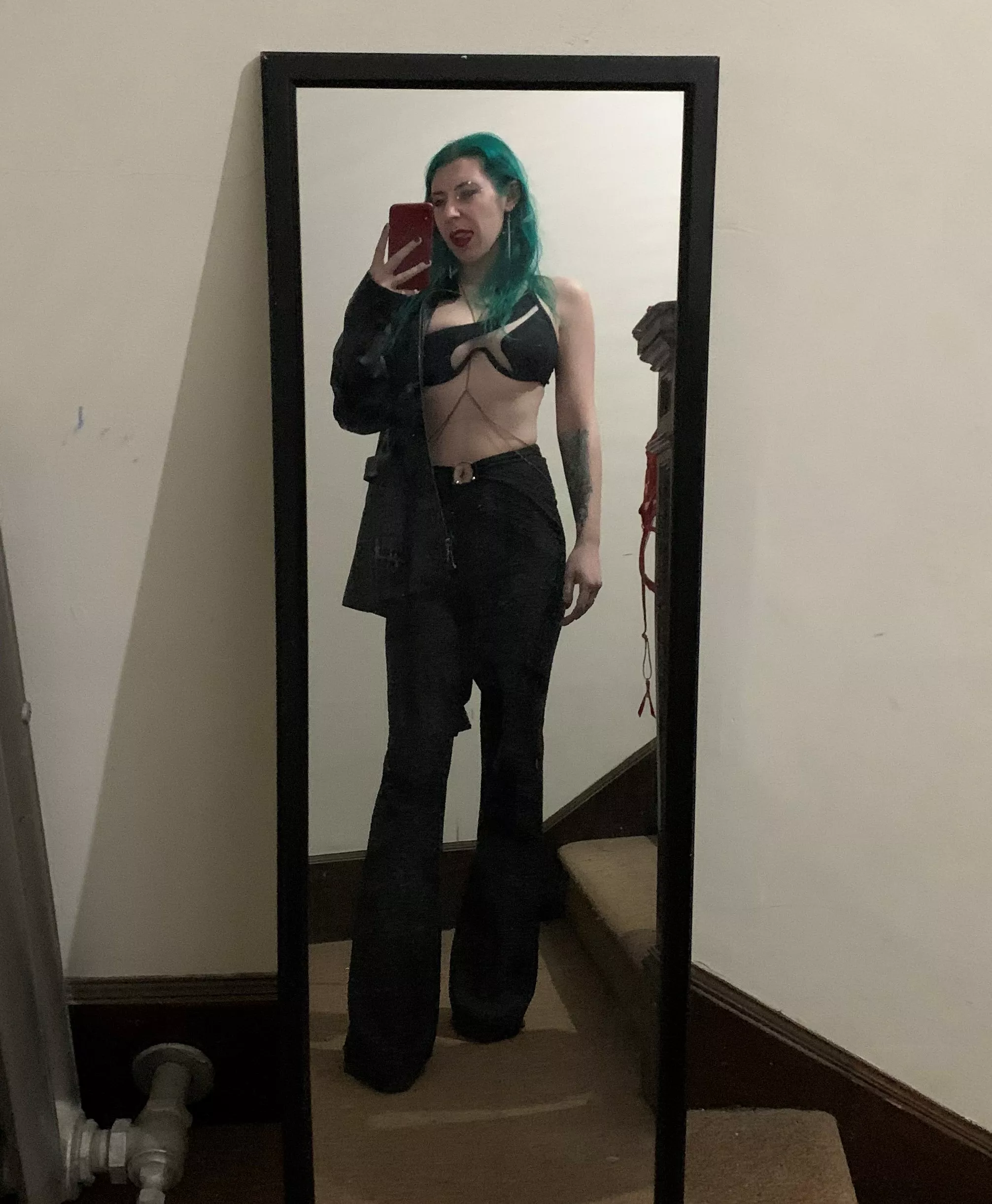 Leather look [comments not dms]