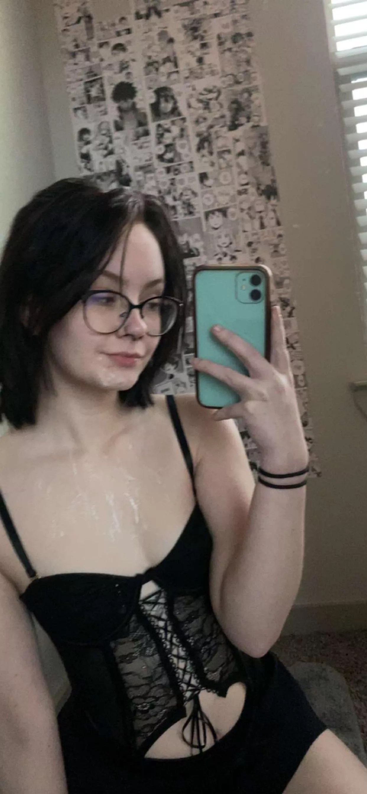 Leave your nut dripping off my face