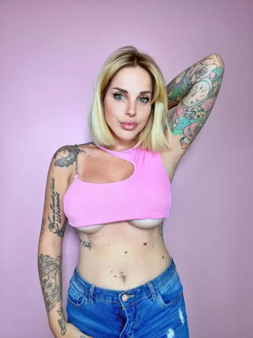 Loving this pink top on me ❤️hope you do too