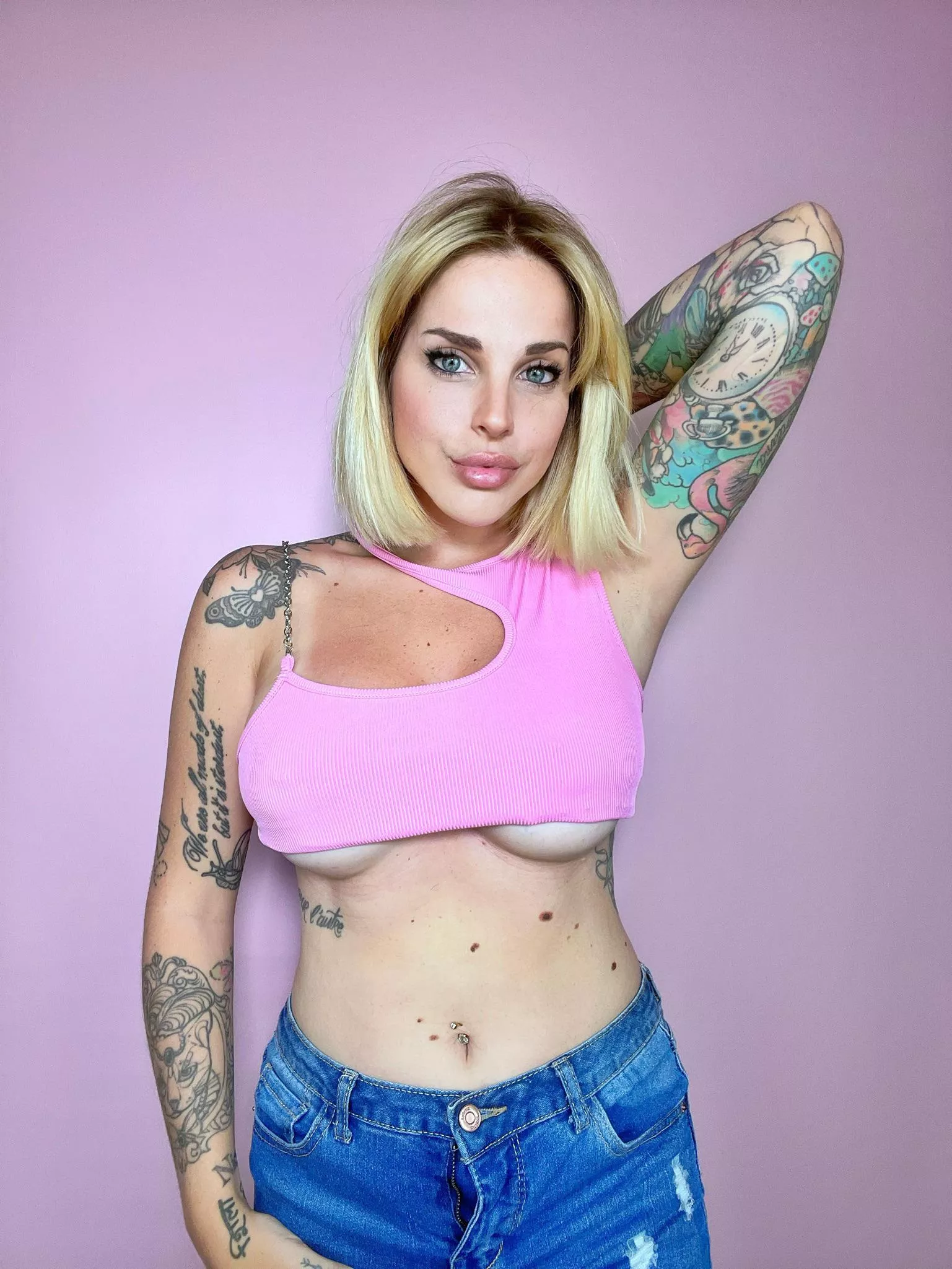 Loving this pink top on me ❤️hope you do too