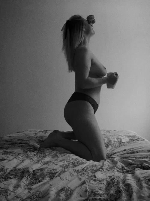 My neighbors know when it's time to wake up and have coffee