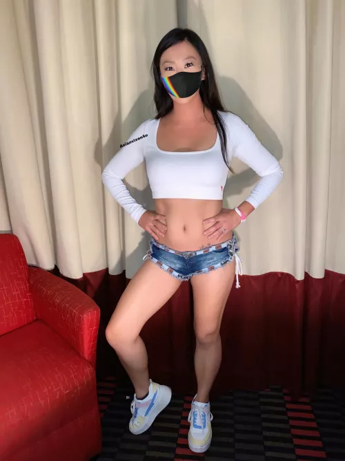 My White Party outfit at AVN