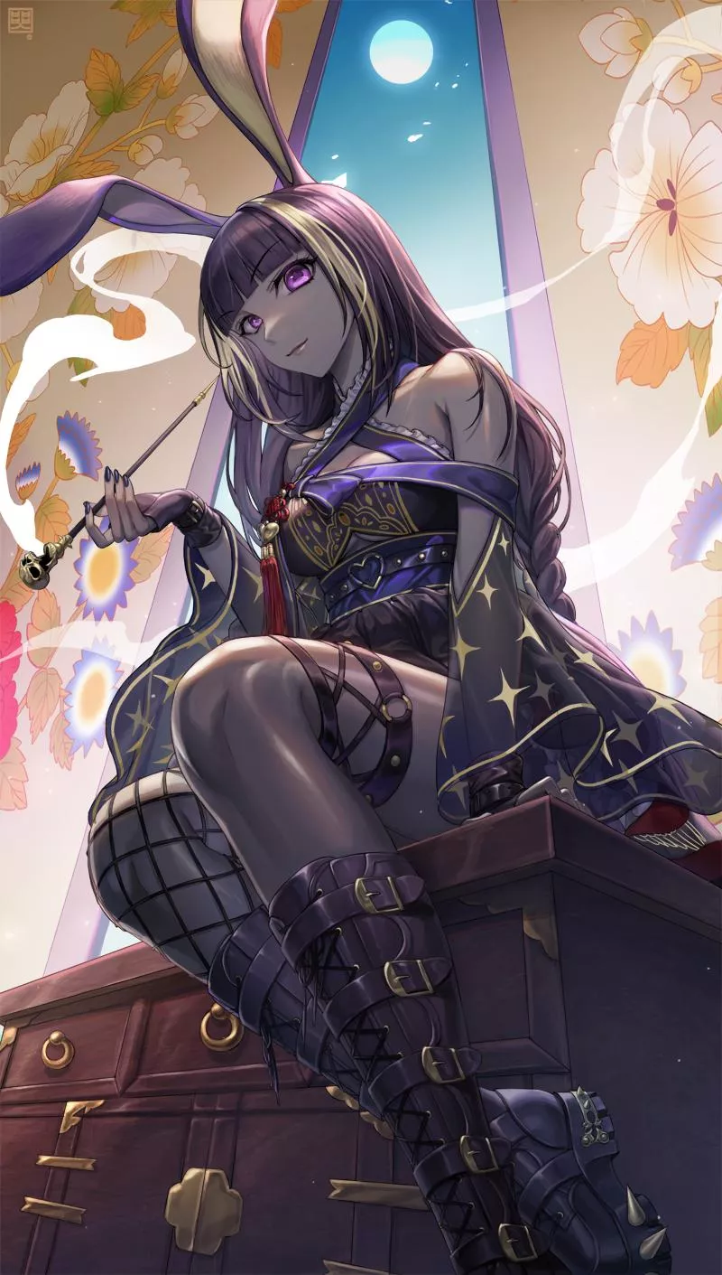 New Years Bunny Girl