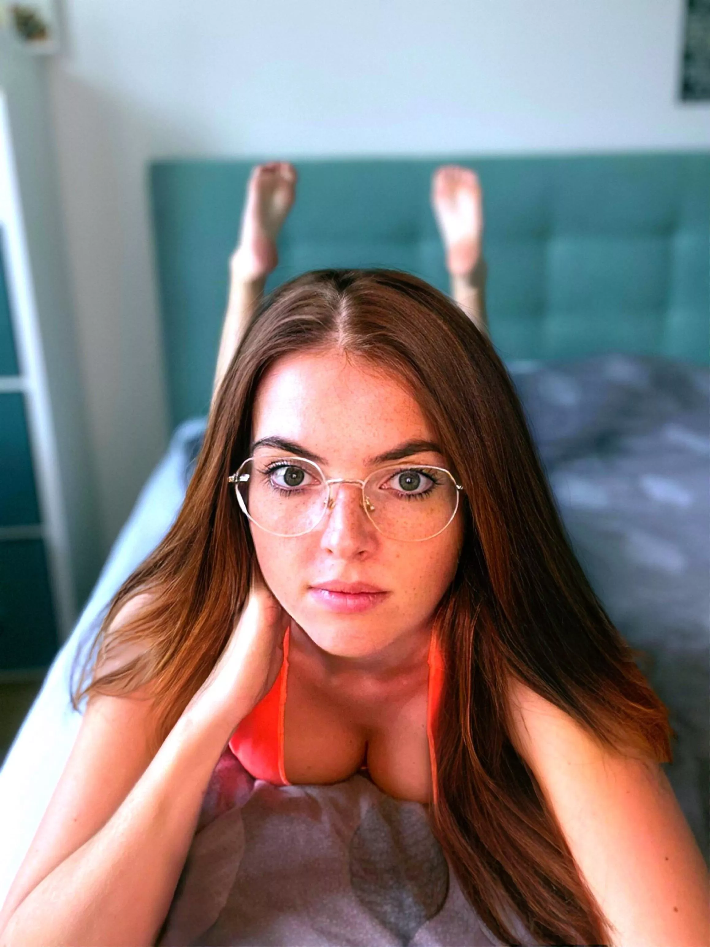 not sure if i like my eyes with glasses