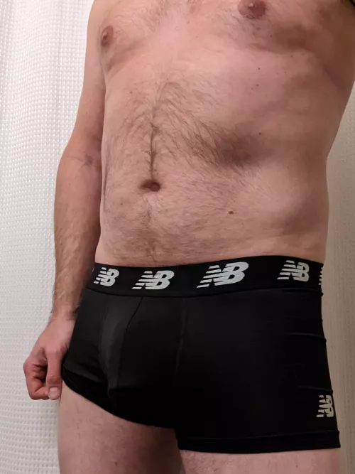 nothin fancy, just a guy in his underwear