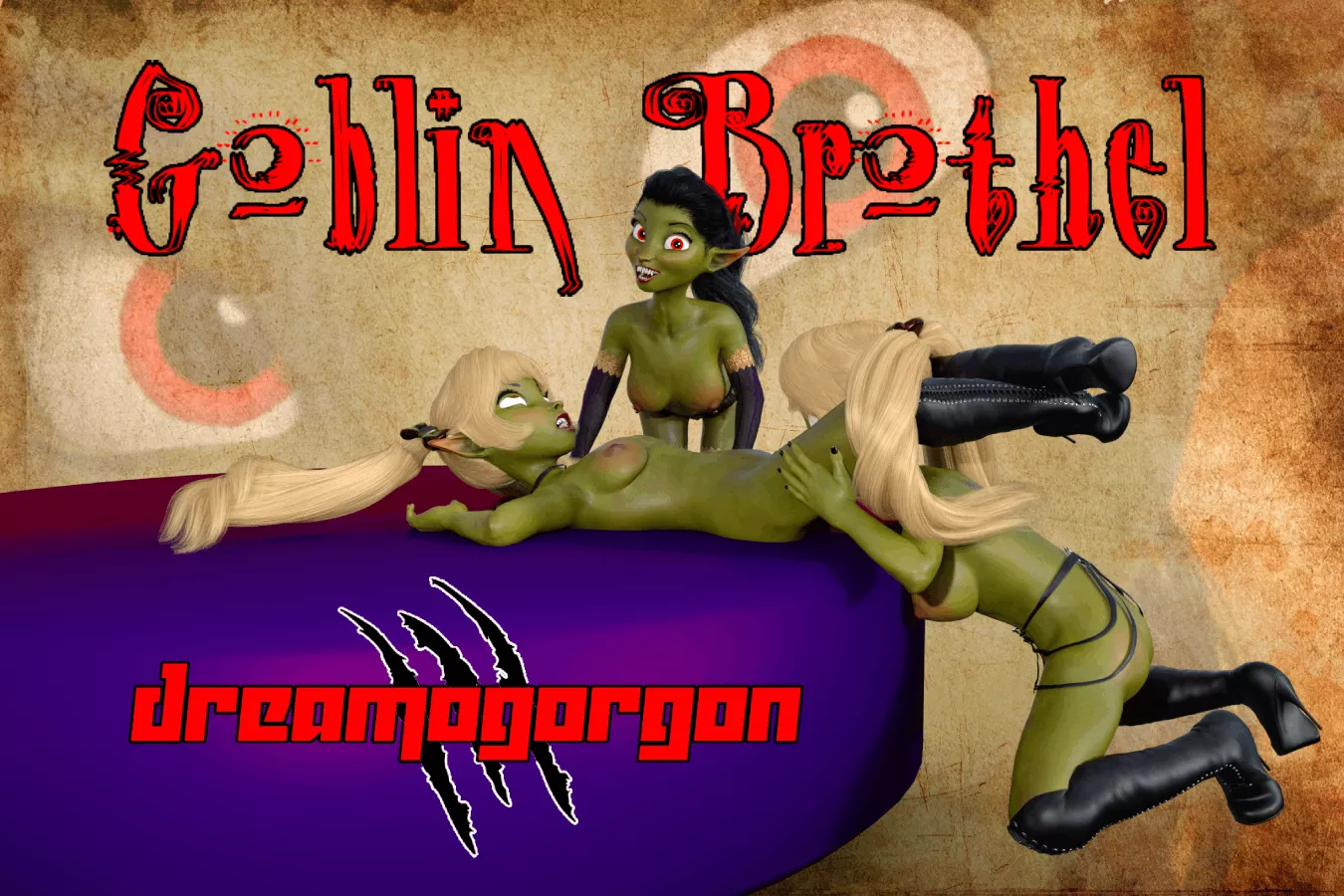 [OC] Goblin Brothel - The twins started without you