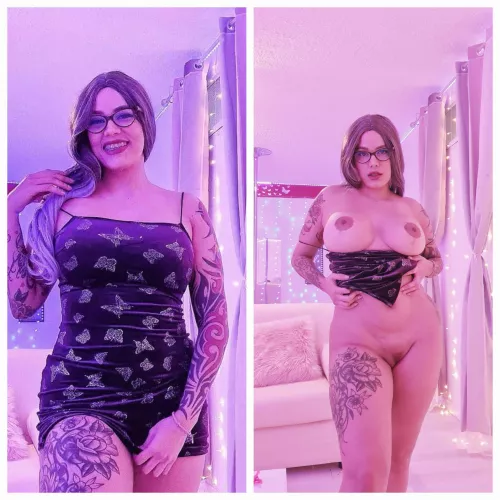 oops, I send the second pic to my boss and the first one to my husband