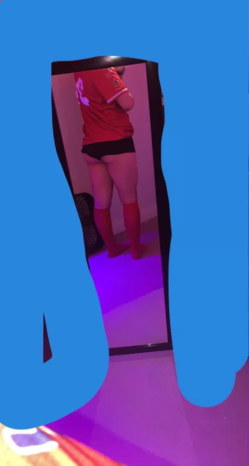 Our teams home soccer uniform!