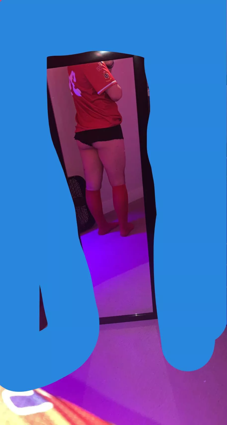 Our teams home soccer uniform!