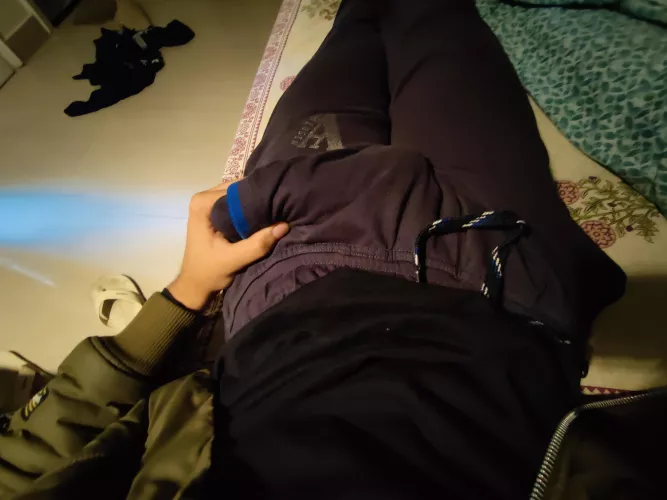 Peeking out of the pocket...