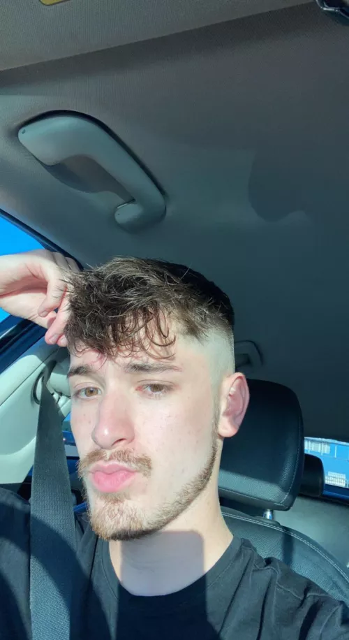 Pictures in the car just hit different