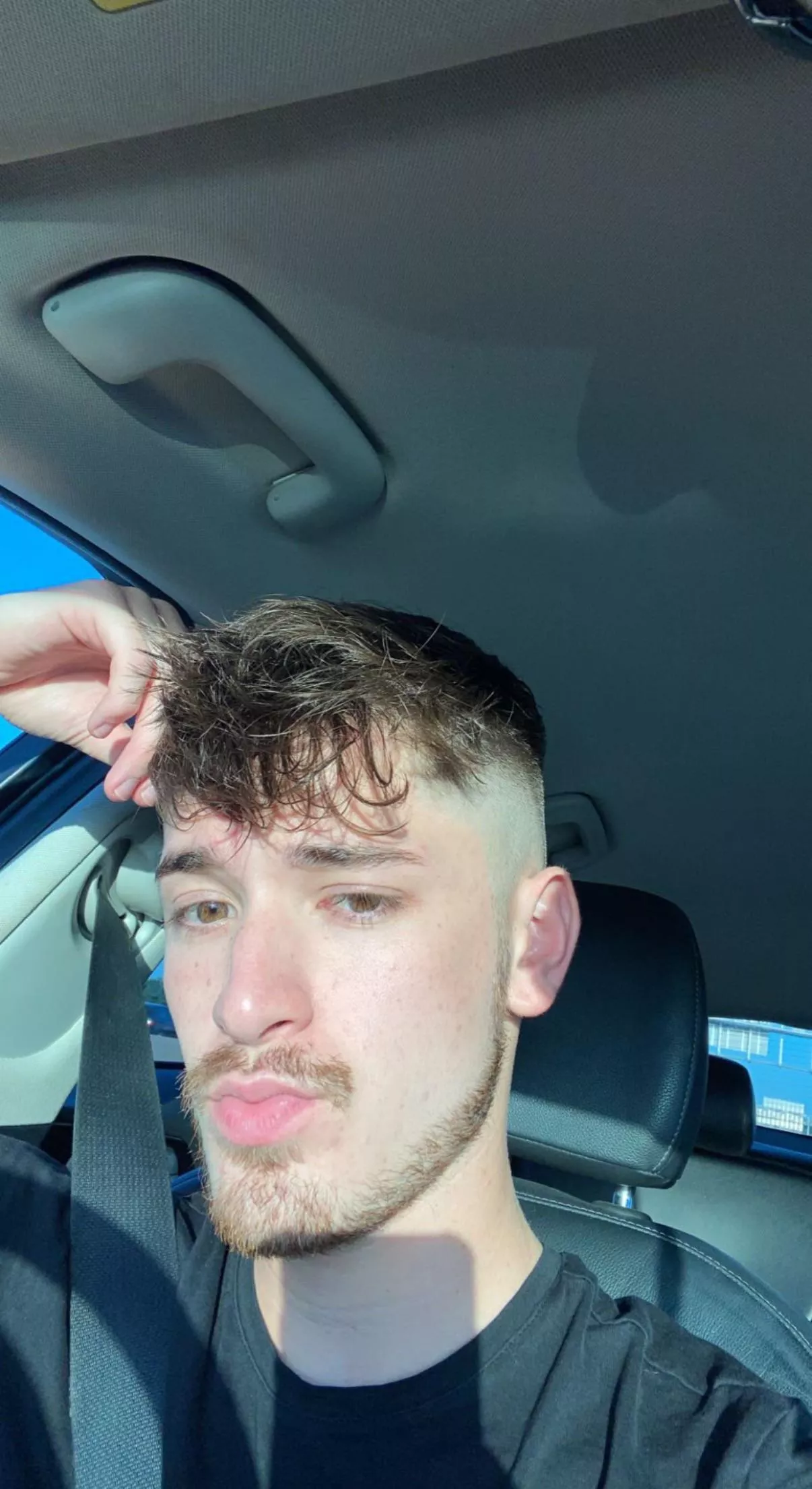 Pictures in the car just hit different