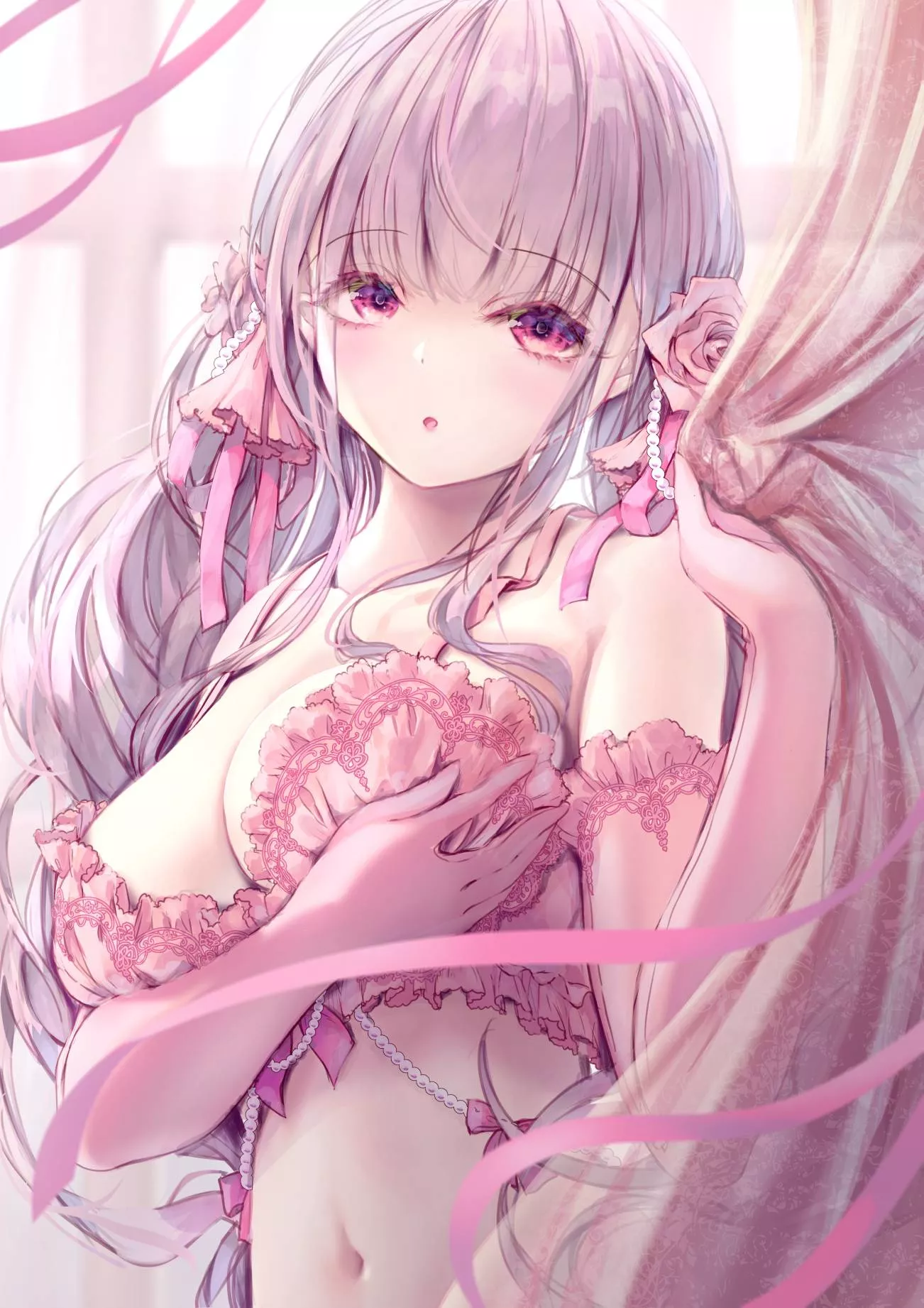 Pink Frill Lingerie [Original]