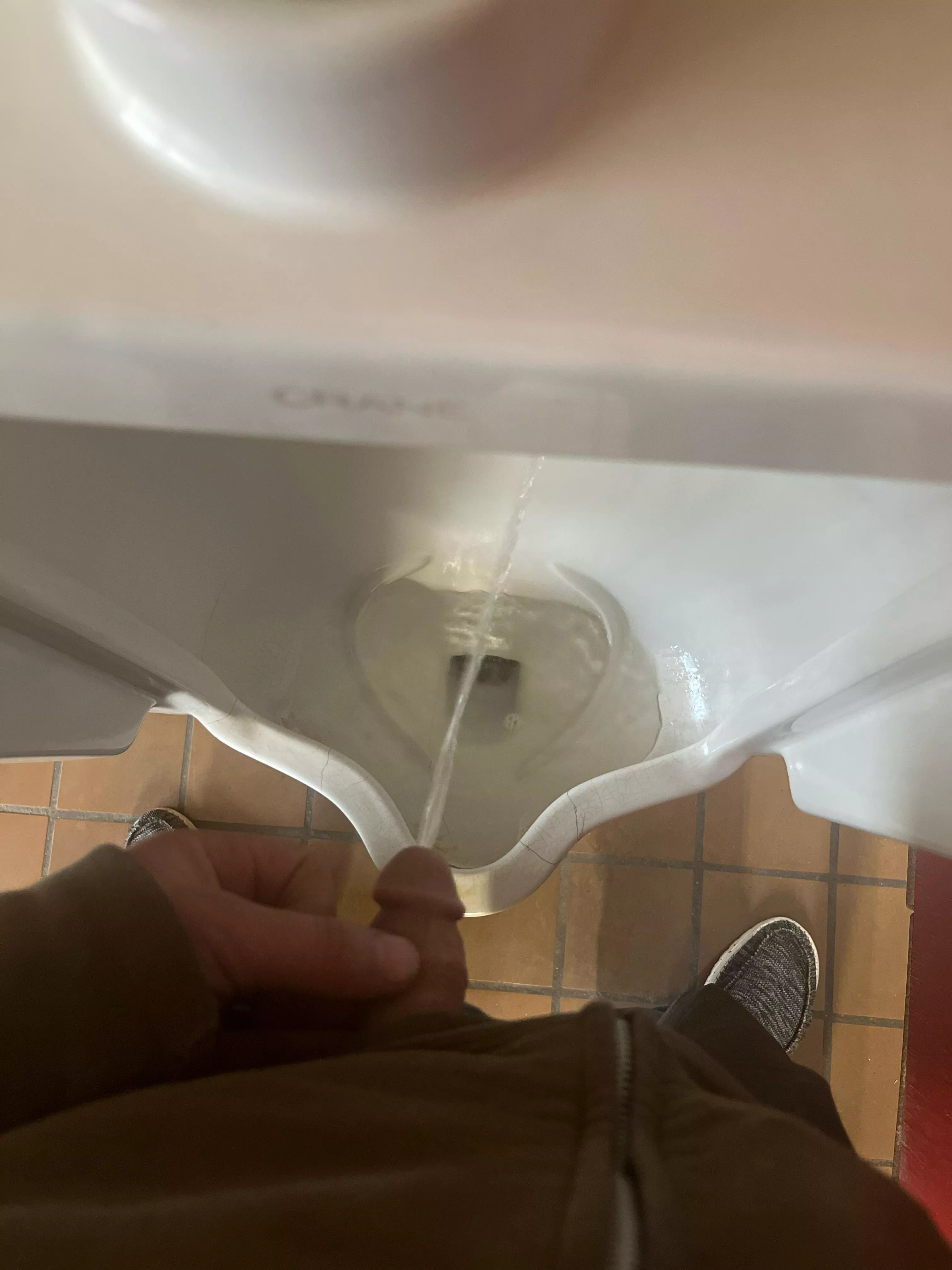 Pissing at work