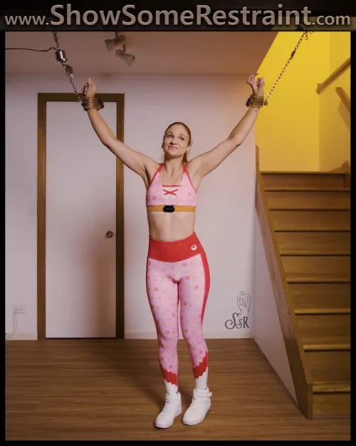 Rachel Organa waiting for the magnetic lock to release her. But secretly loving it.