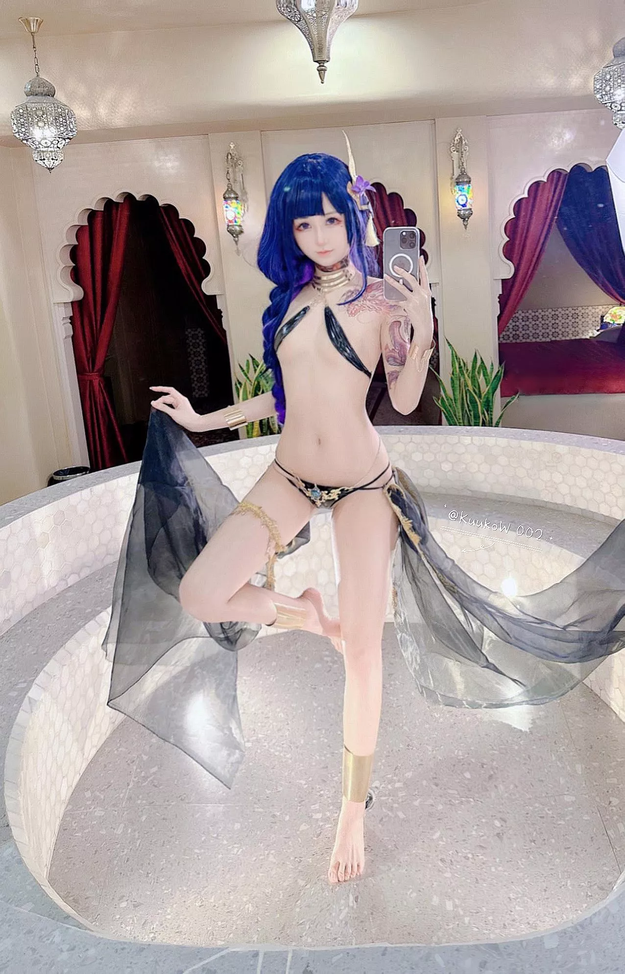 Raiden Shogun cosplay by KuukoW