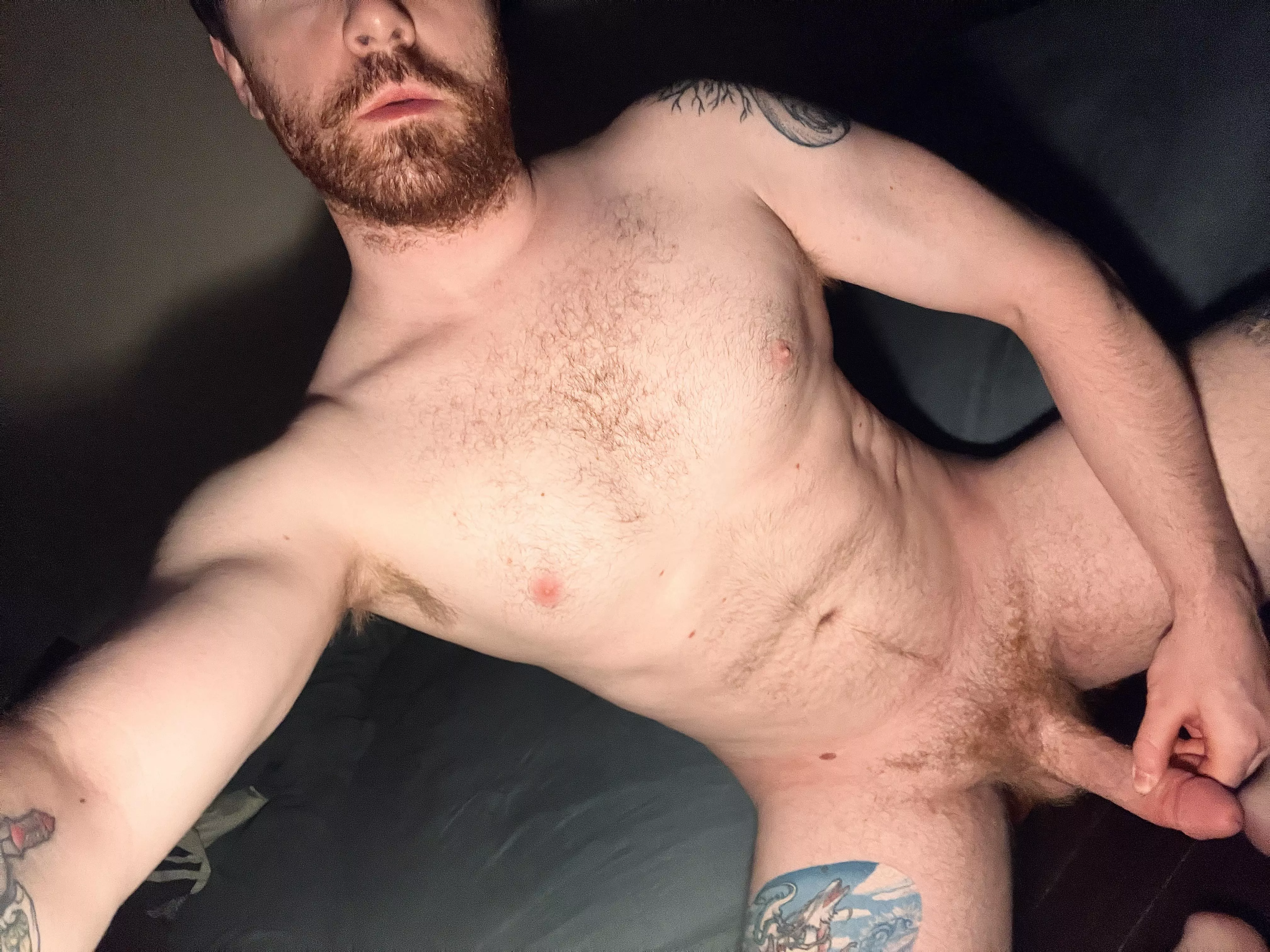 Red above, orange below!