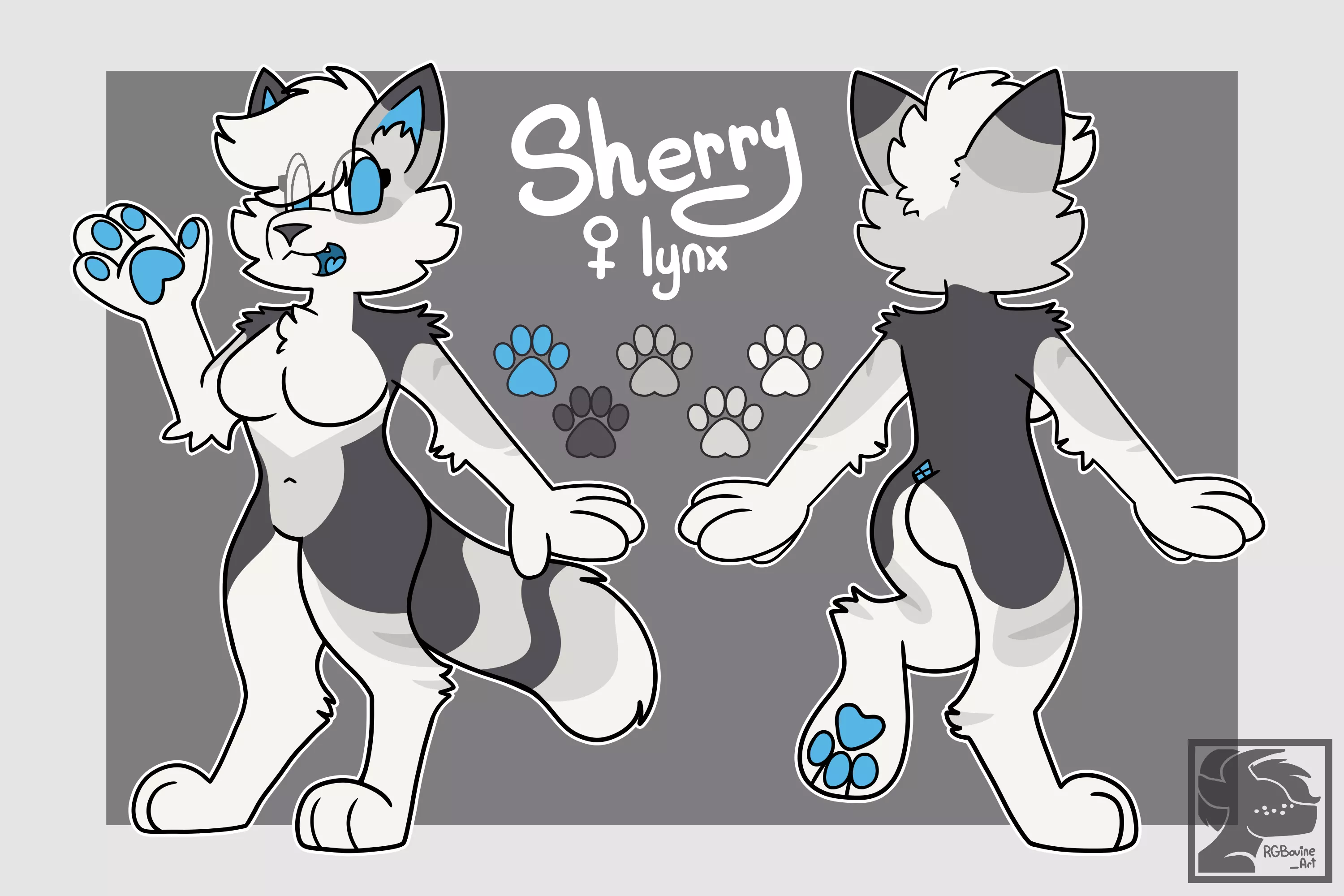 Ref sheet commission! Art by me~