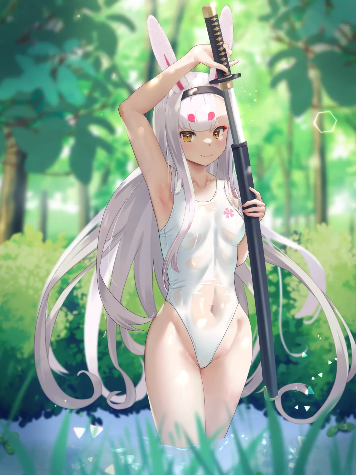 Shimakaze Draws Her Blade (Hakamaboooots) [Azur Lane]