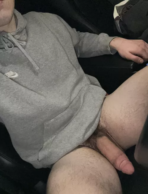 showing off in the parking lot