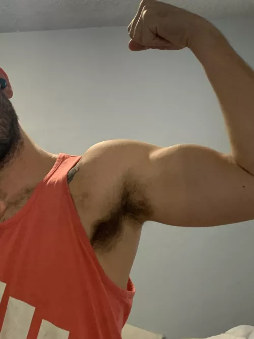 Smell them after my workout.