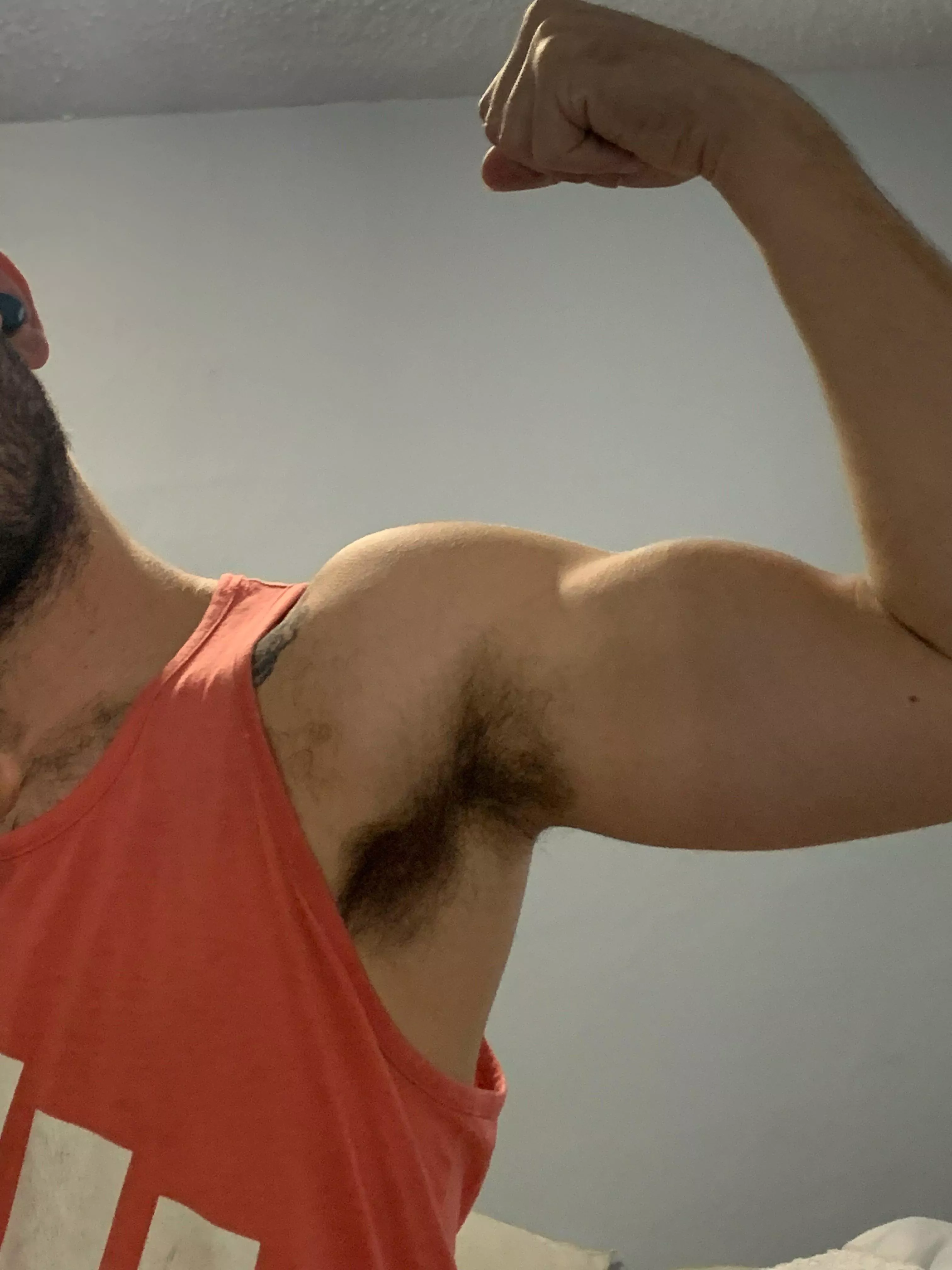 Smell them after my workout.