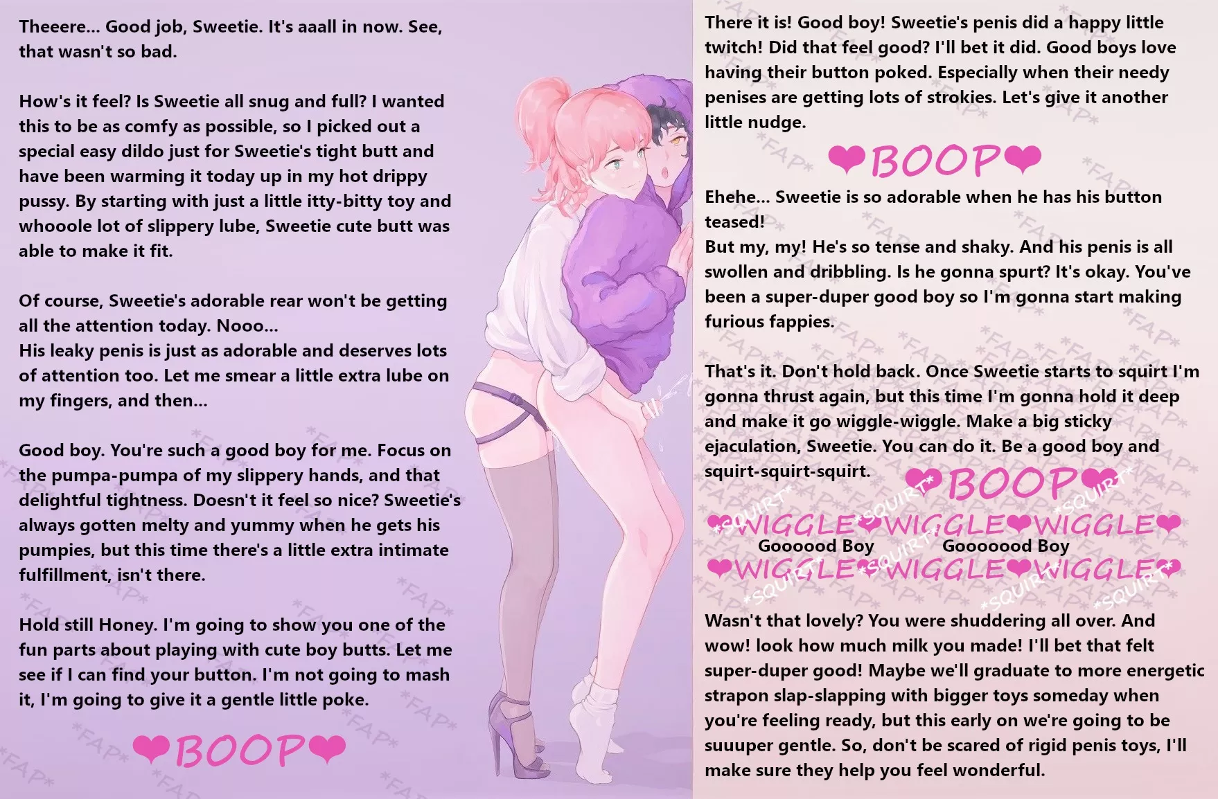 Super-duper-mega gentle good-boy 🌸butthole🌸 teasing🥰 [very very gentle][strapon][anal][handjob]