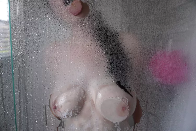 Taking a shower after a run