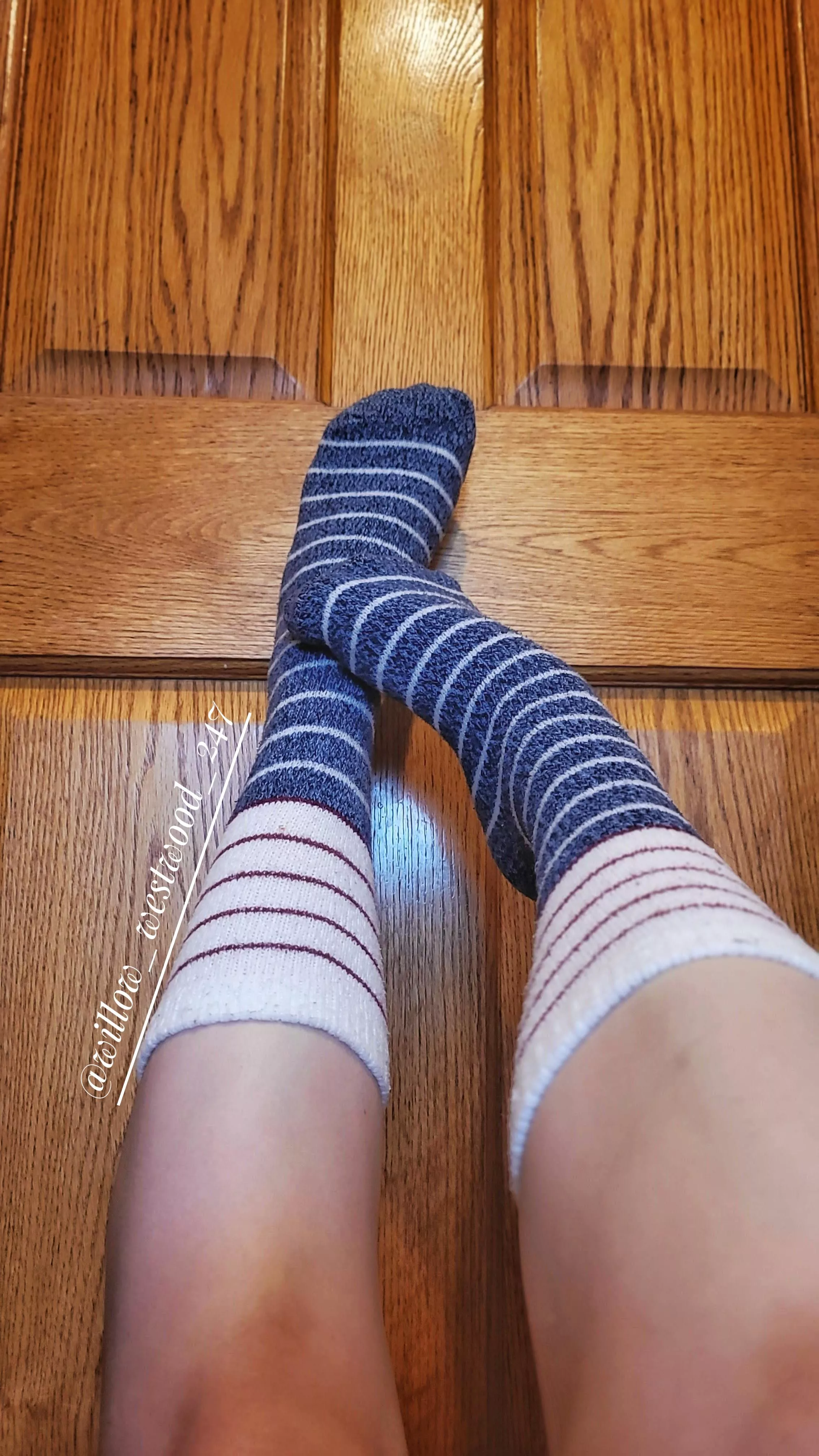 The softest striped socks!