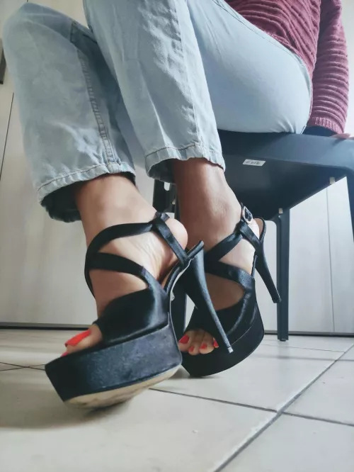 These shoes are not made for walking 😉