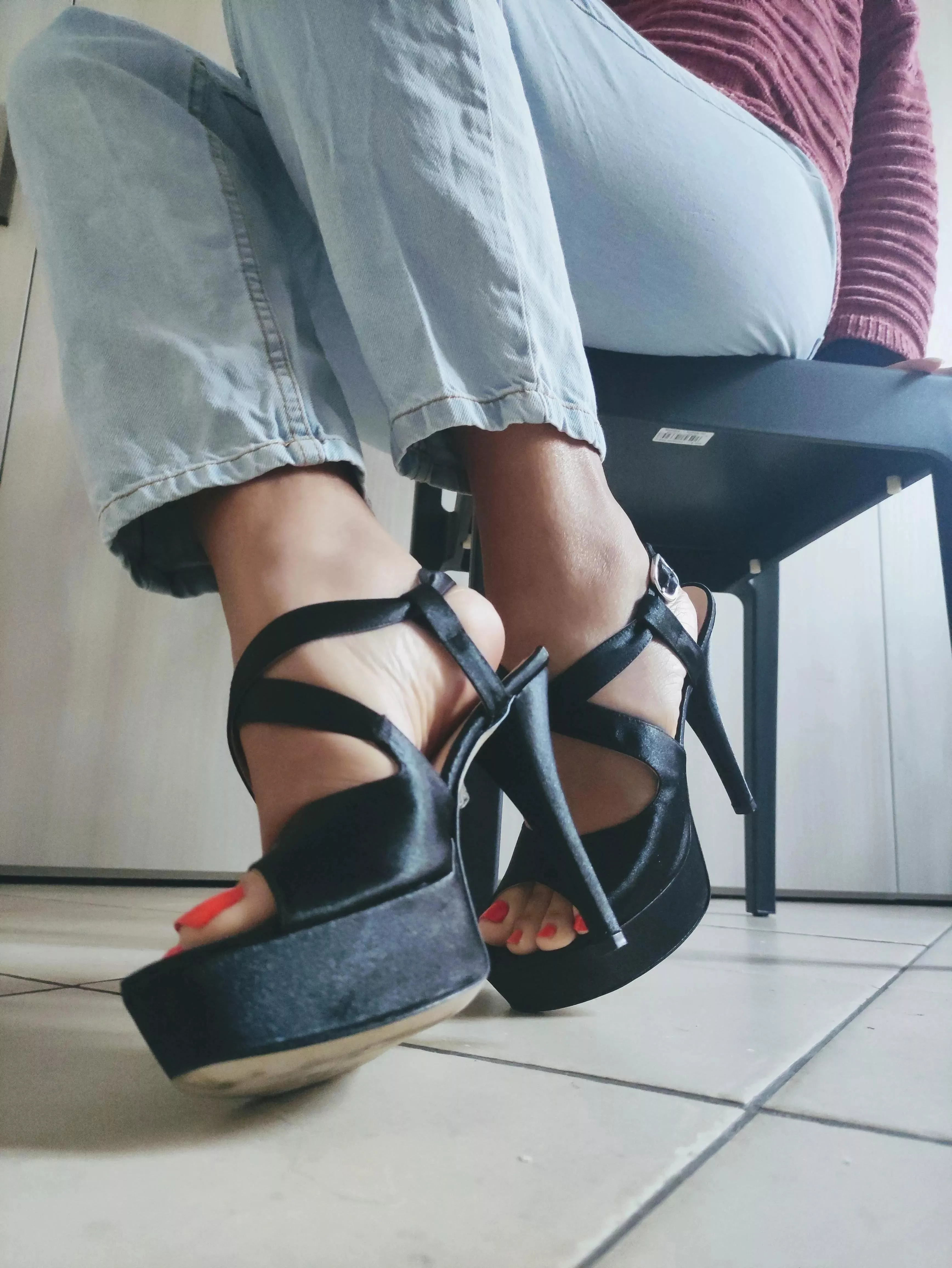 These shoes are not made for walking 😉