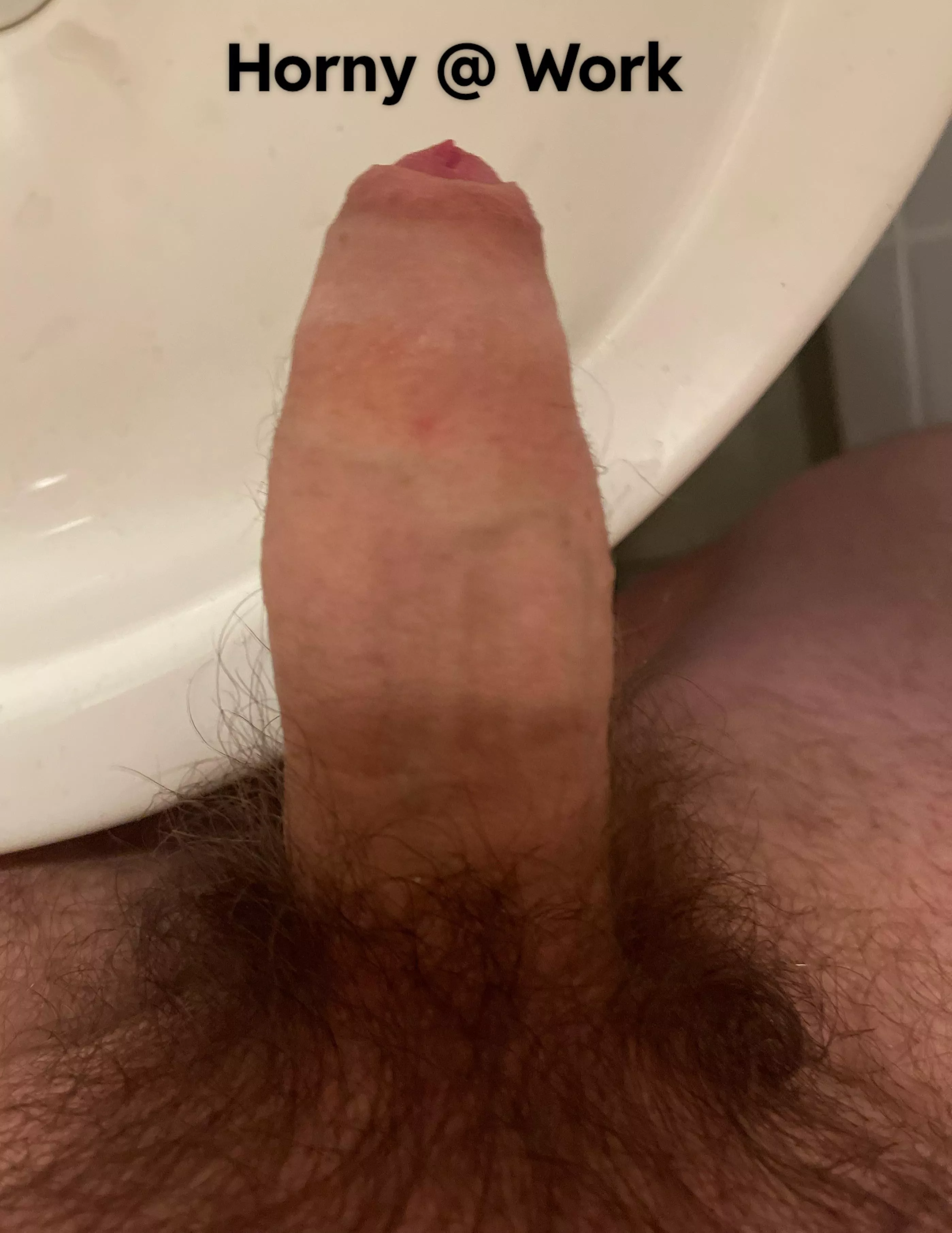 Wanking @ toilet @ work. Who does it?