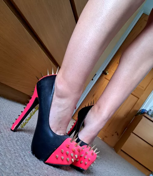 Wasn't easy to find these heels...