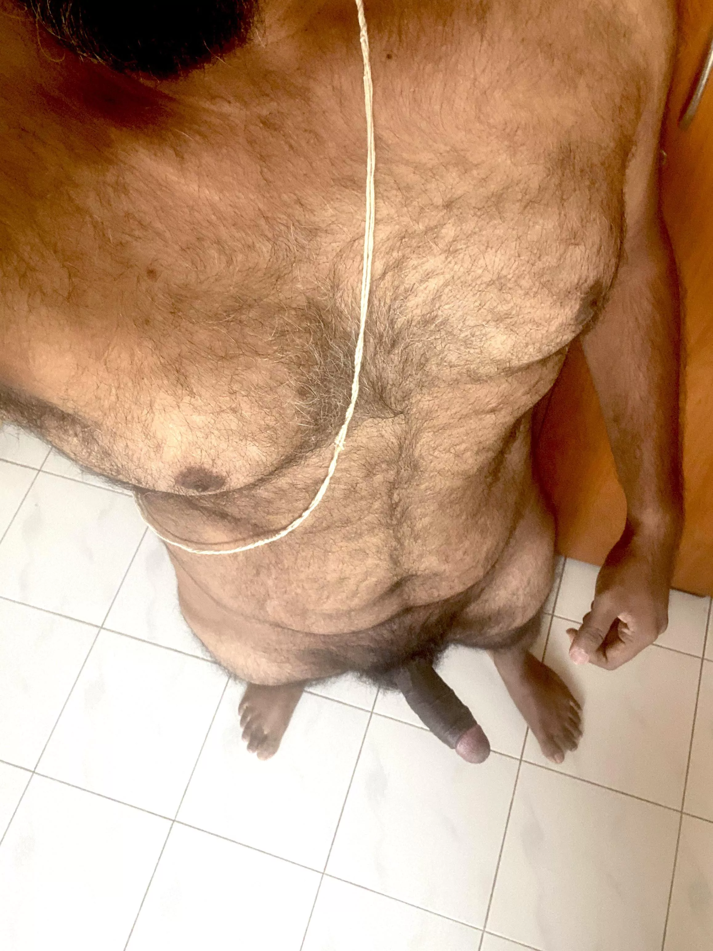 Well there’s no spot left where I don’t have hair, if you find one, you should that?