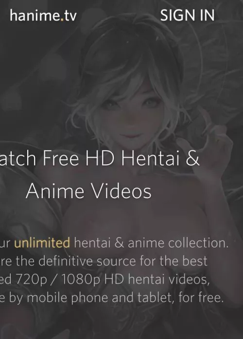 Who is this girl? (Taken from hanime.tv homepage)