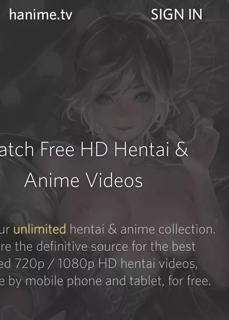 Who is this girl? (Taken from hanime.tv homepage)