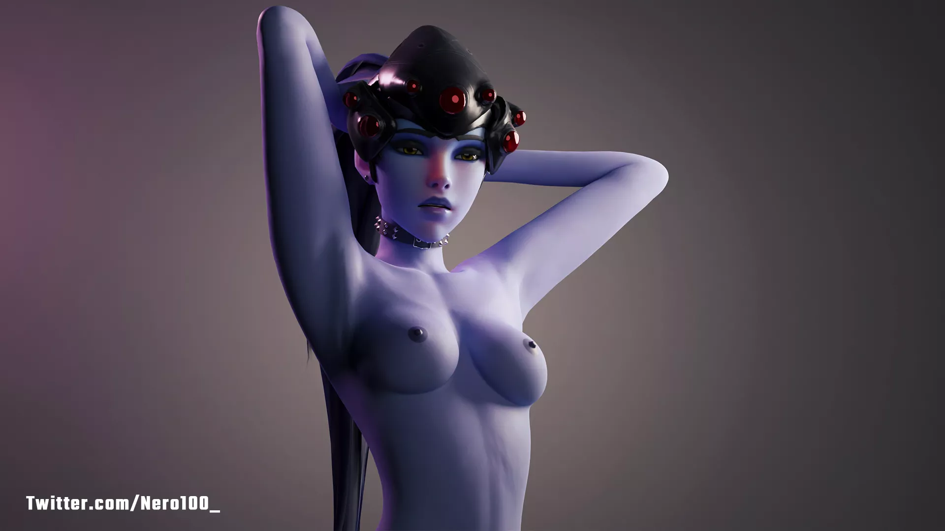 Widowmaker posing (@Nero100_)