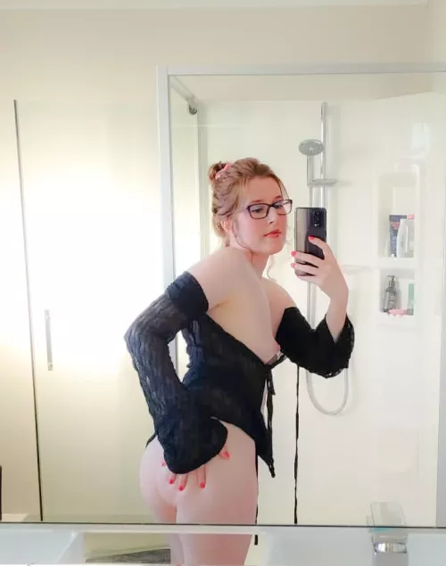 Would you let me feel you if I bent over and wiggled my arse at you?