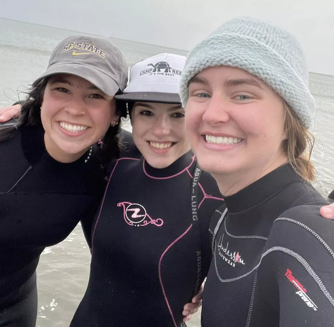 Would you strip them out of their wetsuits?